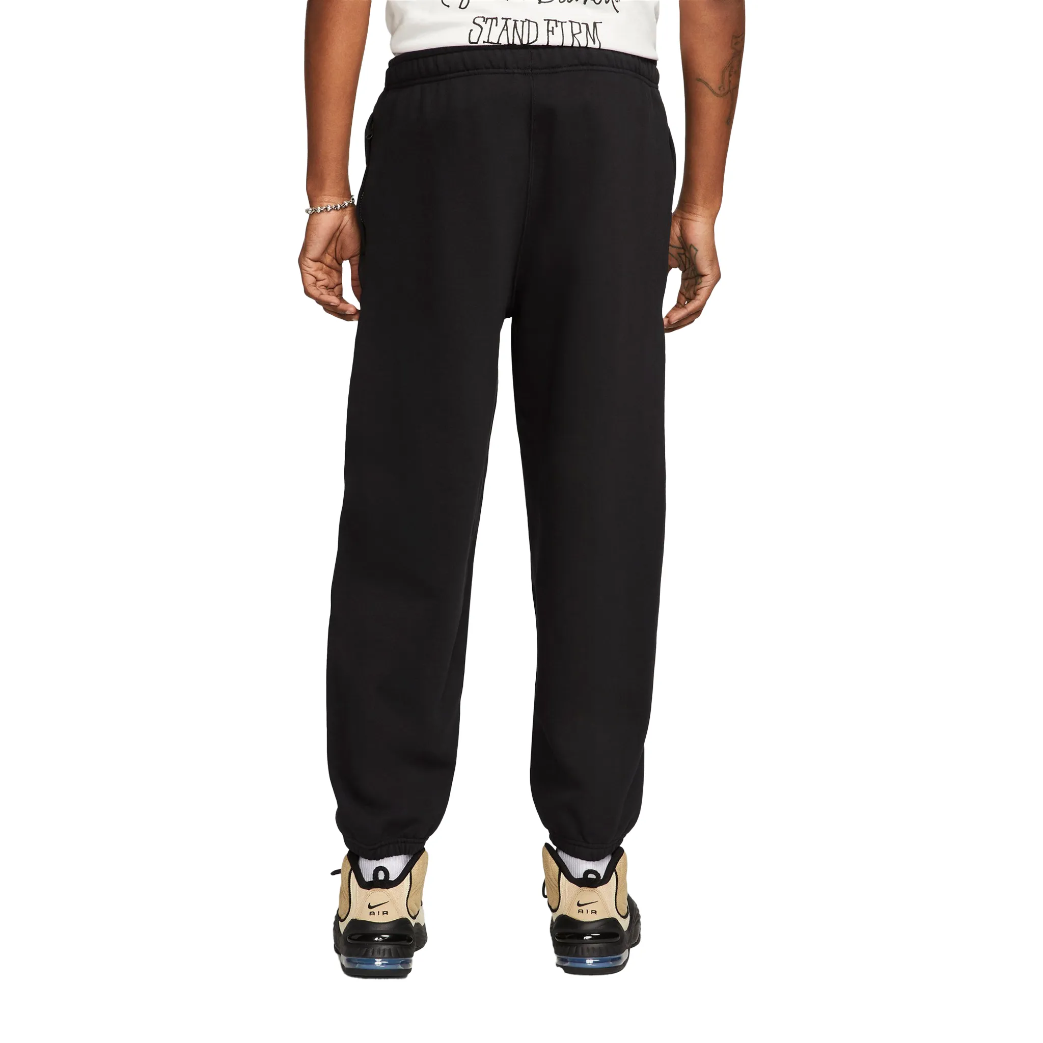 Nike x Stussy Fleece Sweatpants Stonewashed Black (SS23)
