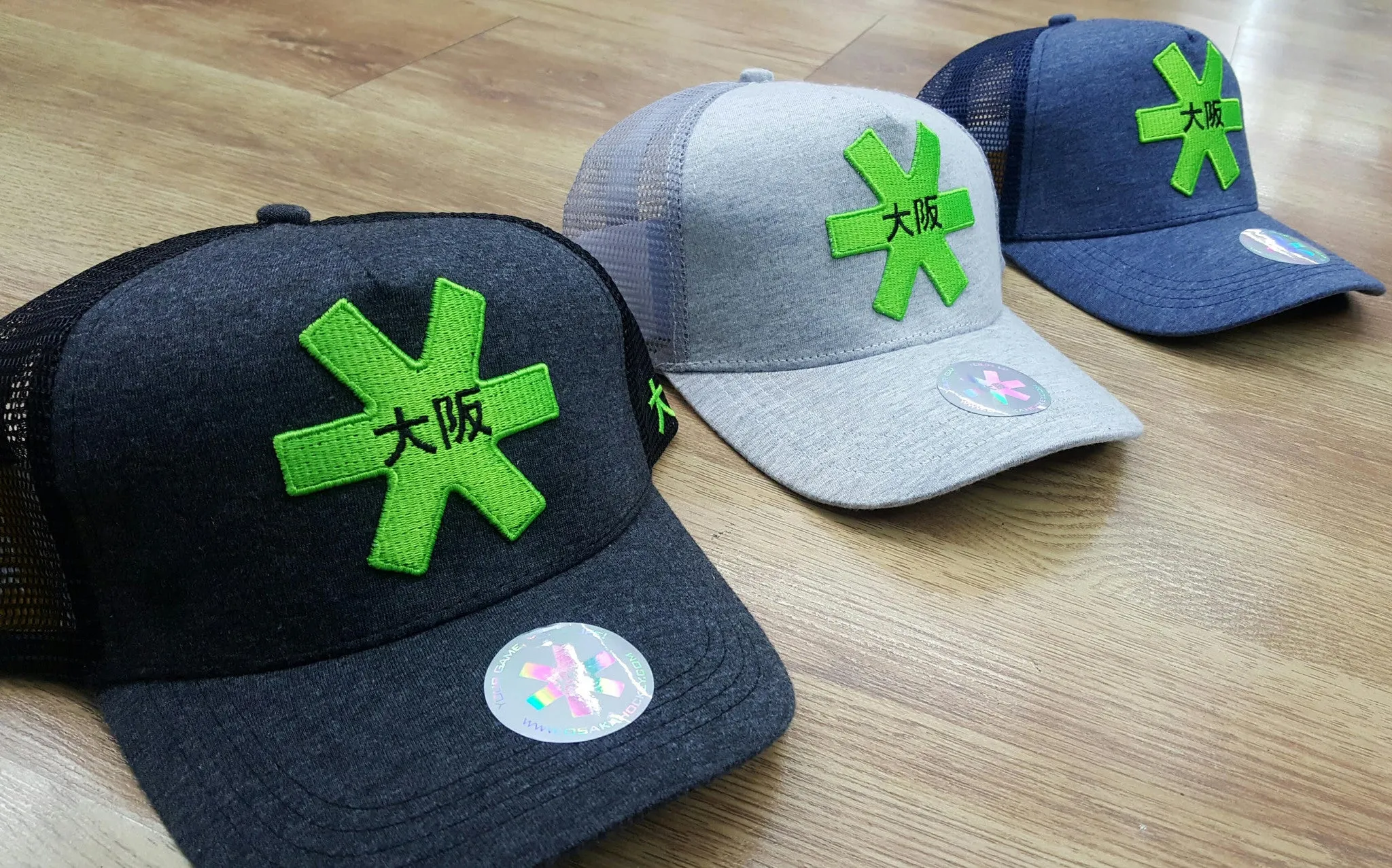 OSAKA HOCKEY TRUCKER CAP - Melange Fabric -
