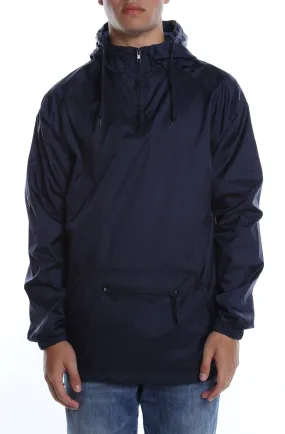 Packable Anorak Pullover Nylon Shell Deep Navy