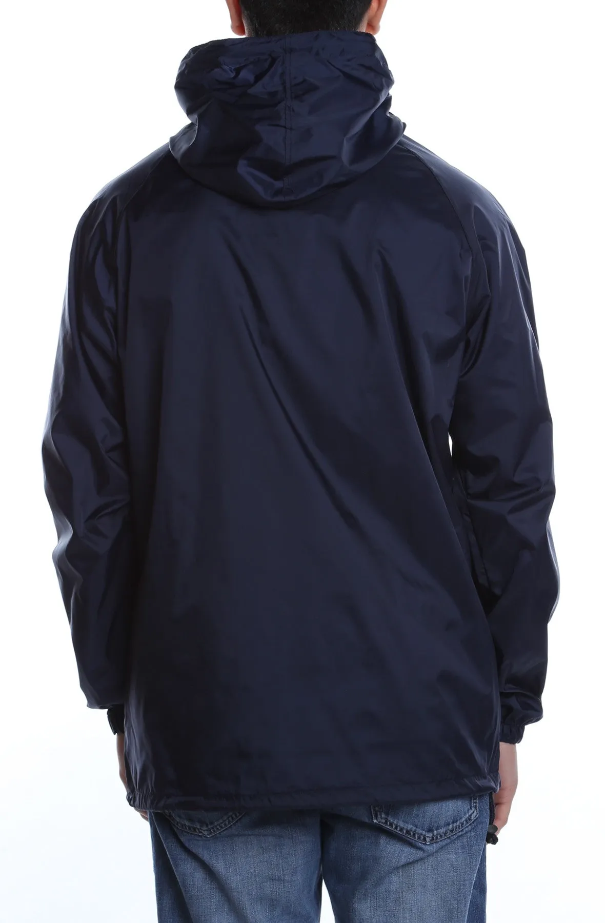 Packable Anorak Pullover Nylon Shell Deep Navy