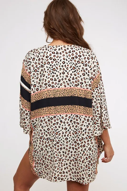 Peachy Keen Kimono Overlay