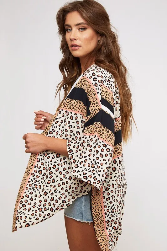 Peachy Keen Kimono Overlay