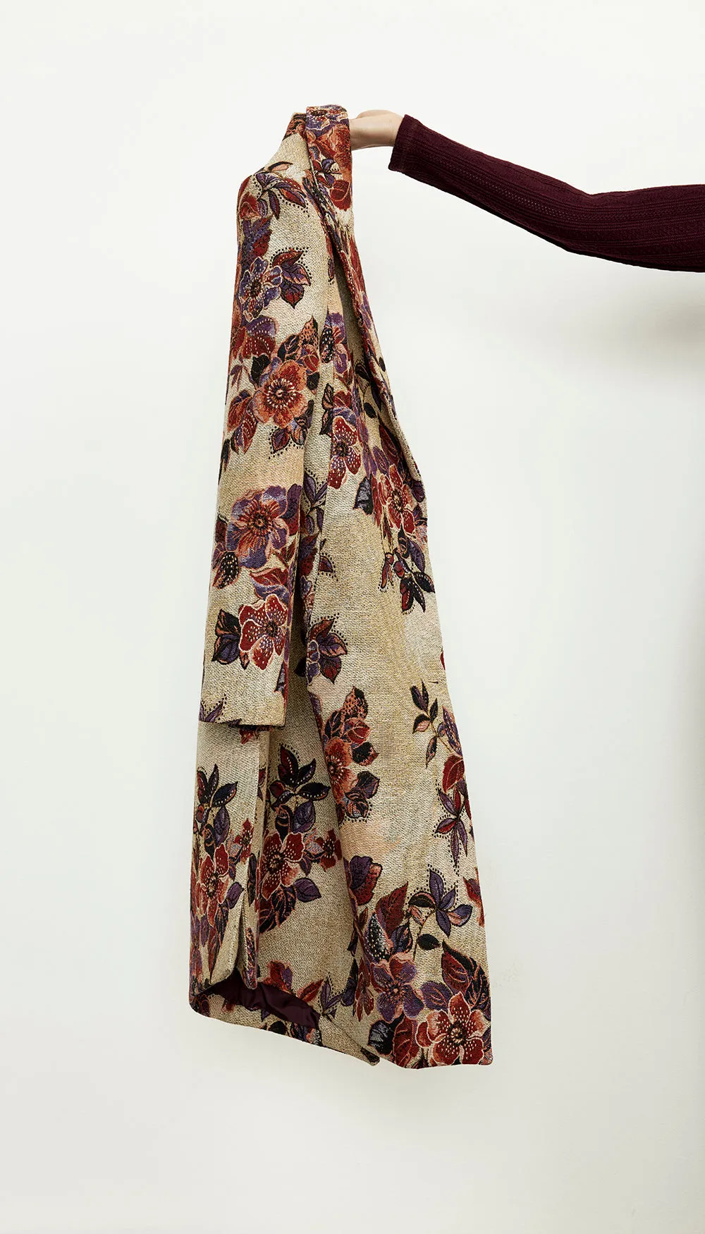 Peaked Lapel Coat