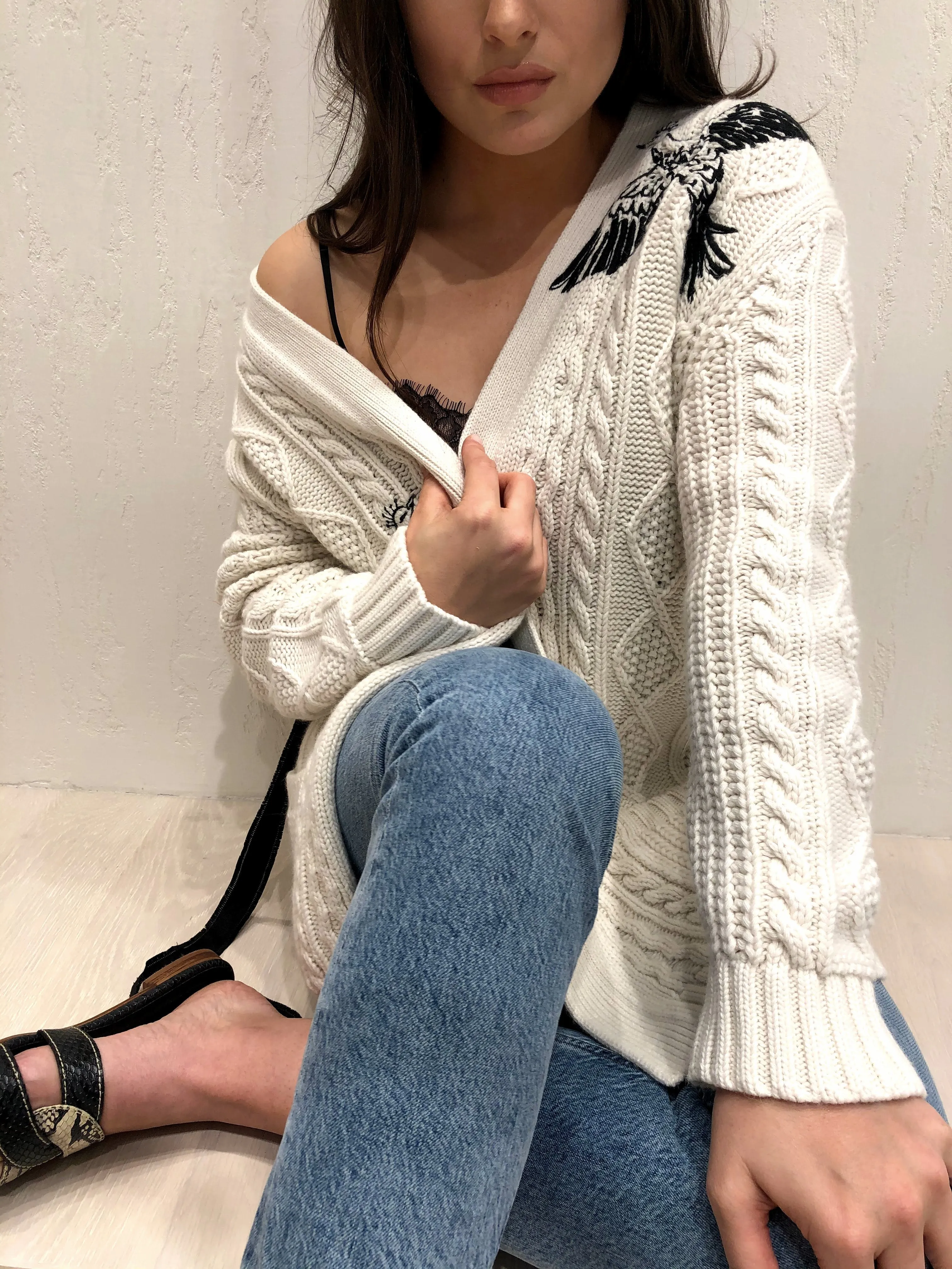 Pheonix Embroidered Cardi