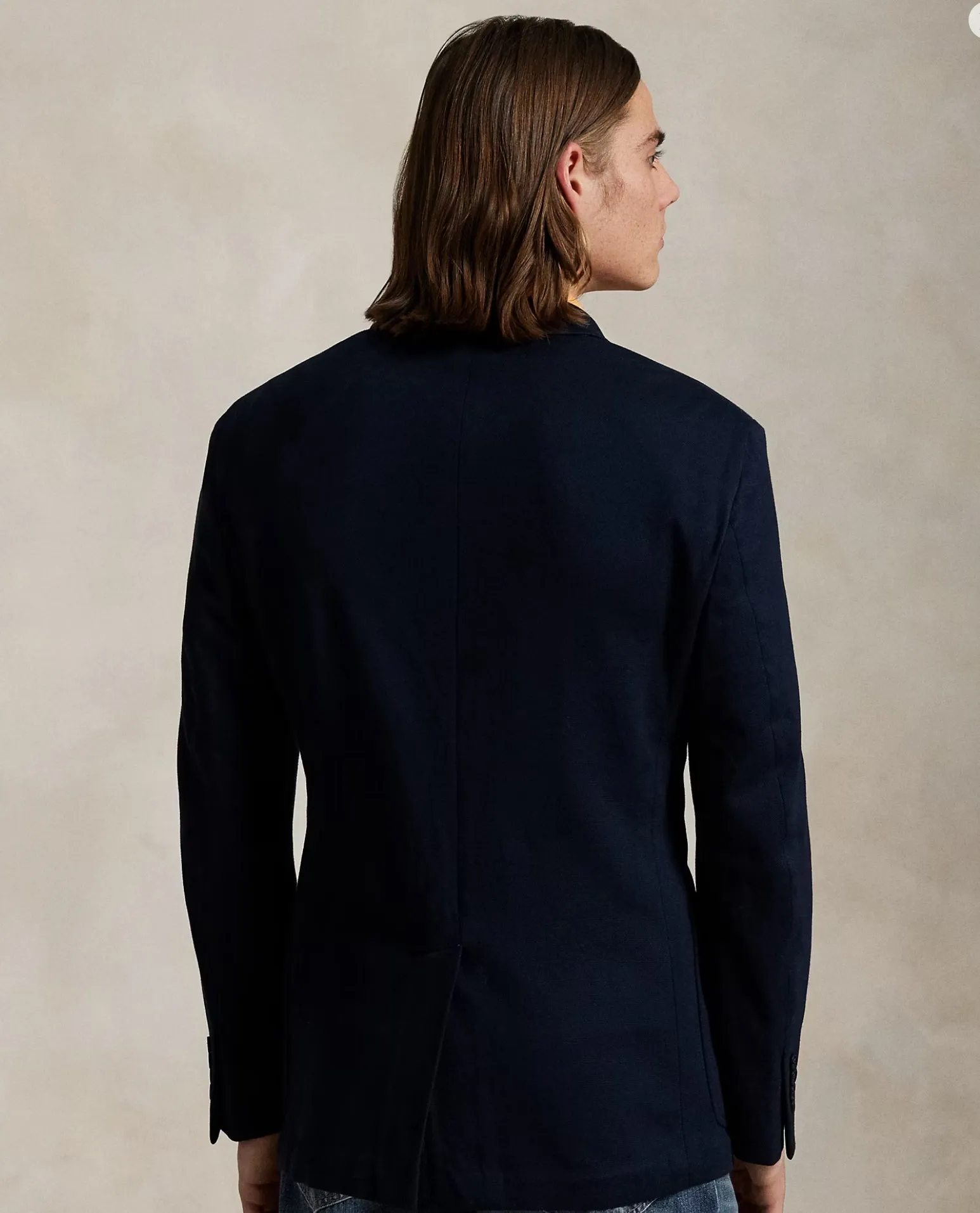 POLO RALPH LAUREN - SOFT TAILORED KNIT MESH SUIT JACKET