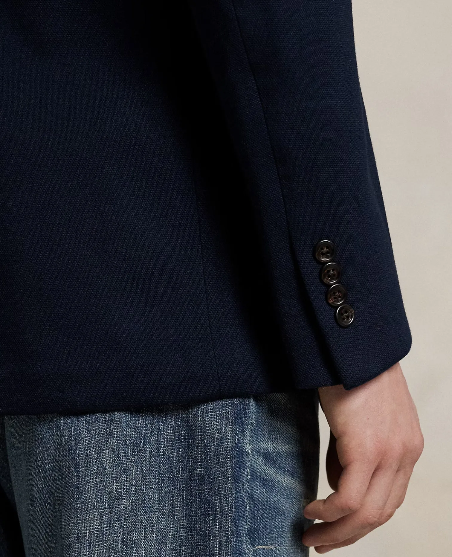 POLO RALPH LAUREN - SOFT TAILORED KNIT MESH SUIT JACKET