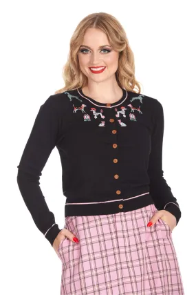 Poodle Party Cardigan