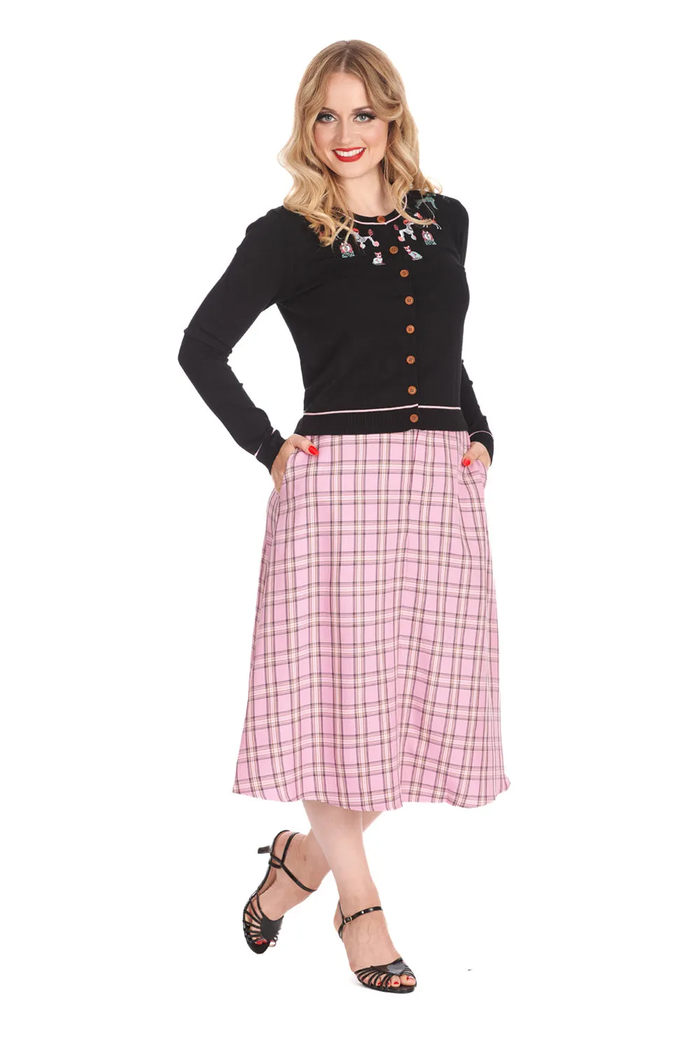 Poodle Party Cardigan