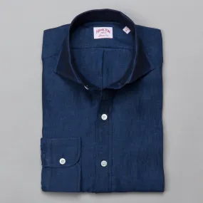 POPOVER INDIGO LINEN