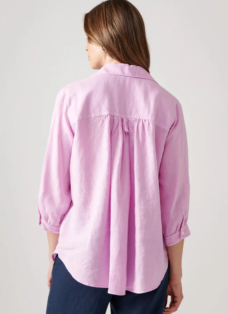 Popover Linen Shirt