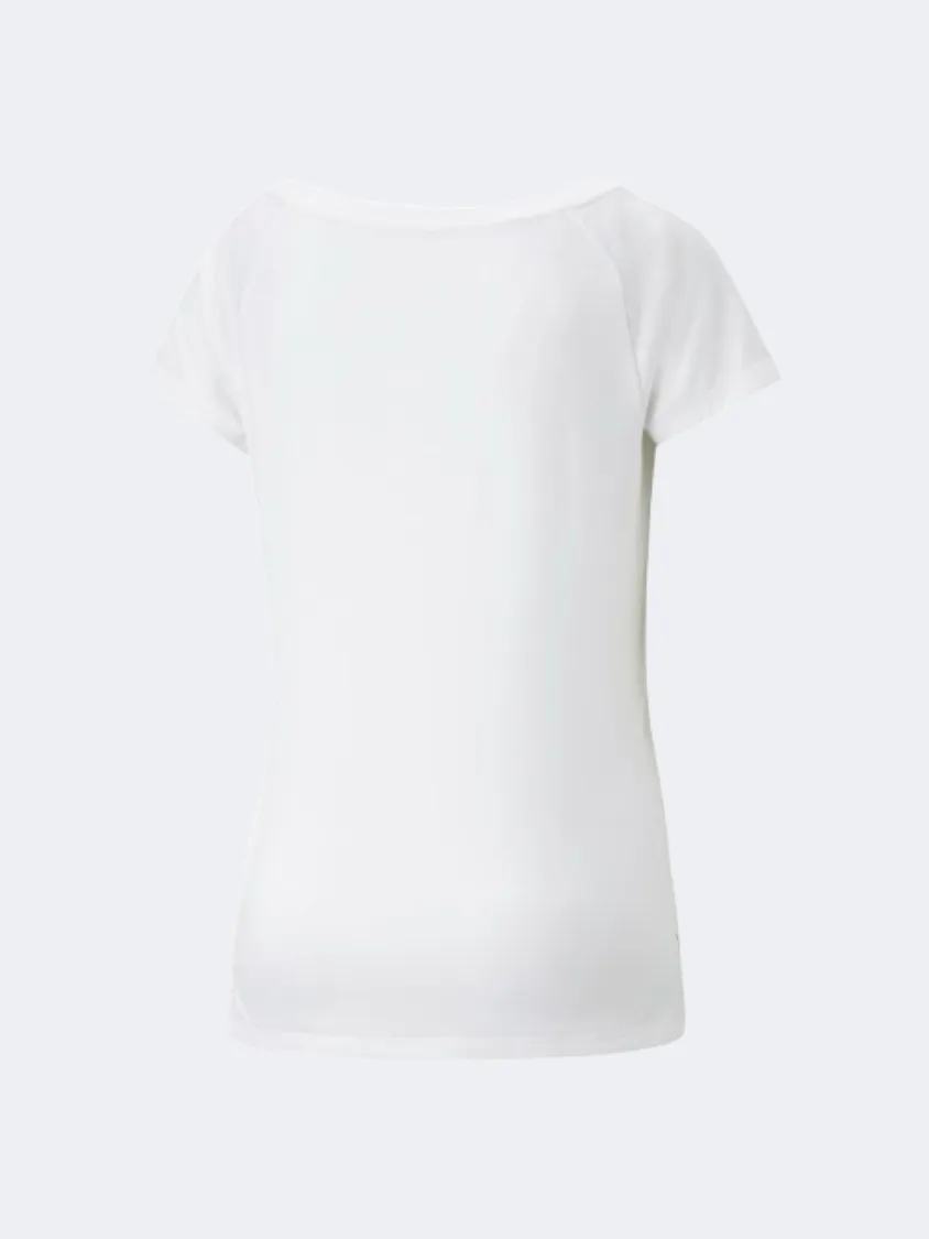 Puma Favorite Jersey Cat Women Training T-Shirt White