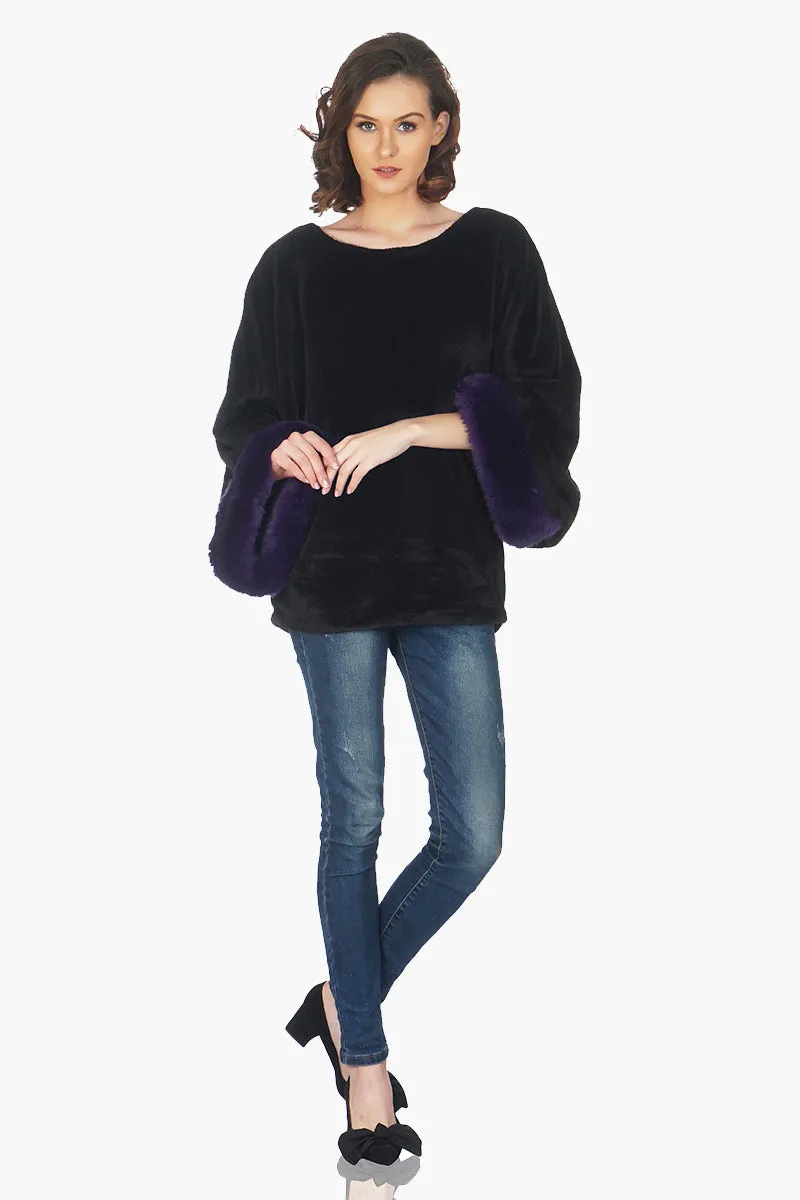 Purple Haze Oversized Sweater