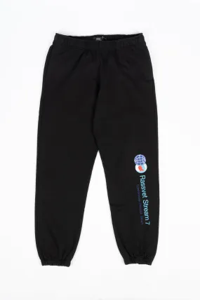 RASSVET MENS STREAM 7 SWEATPANT BLACK