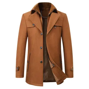 REMY-DOÎR PREMIUM VIRGIN WOOL OVERCOAT