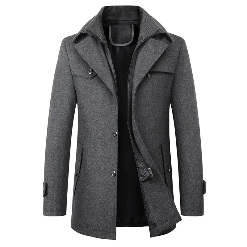 REMY-DOÎR PREMIUM VIRGIN WOOL OVERCOAT