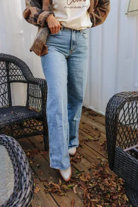 Riverton Medium Wash Straight Leg Jeans