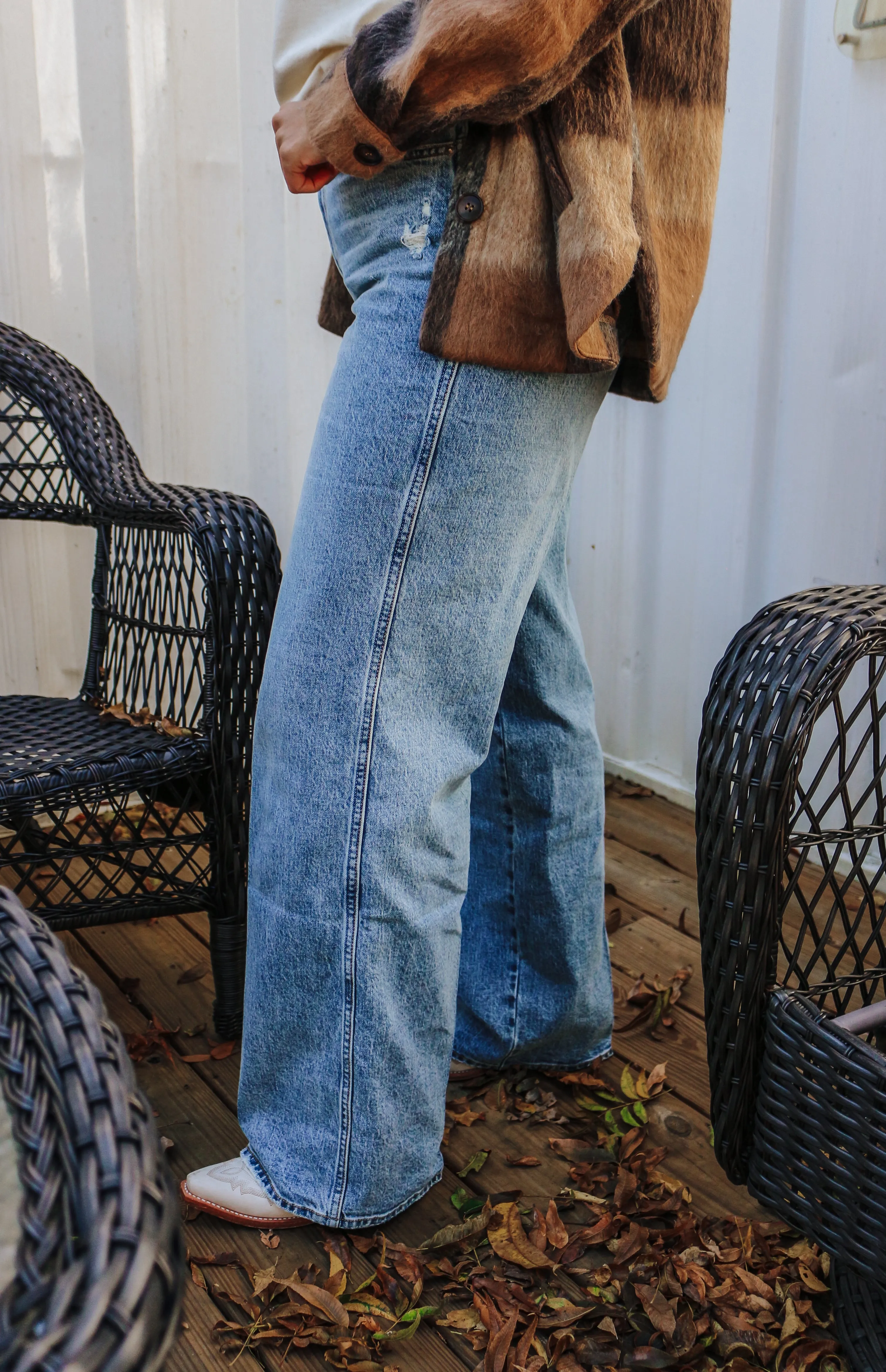 Riverton Medium Wash Straight Leg Jeans