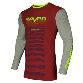 Seven MX 23.1 Vox Surge Motocross Jersey (Merlot, Size:L)