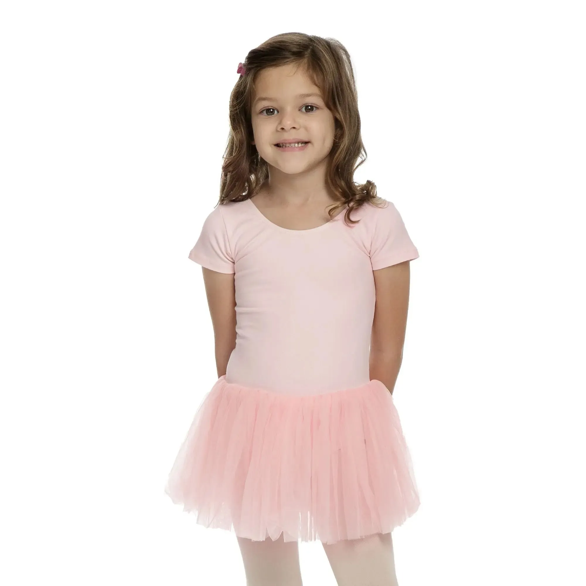 Short Sleeve Leotard Tutu Dress