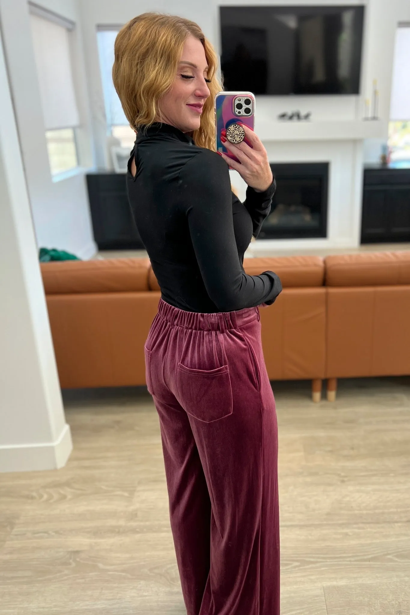 Simple Situation Mock Neck Bodysuit
