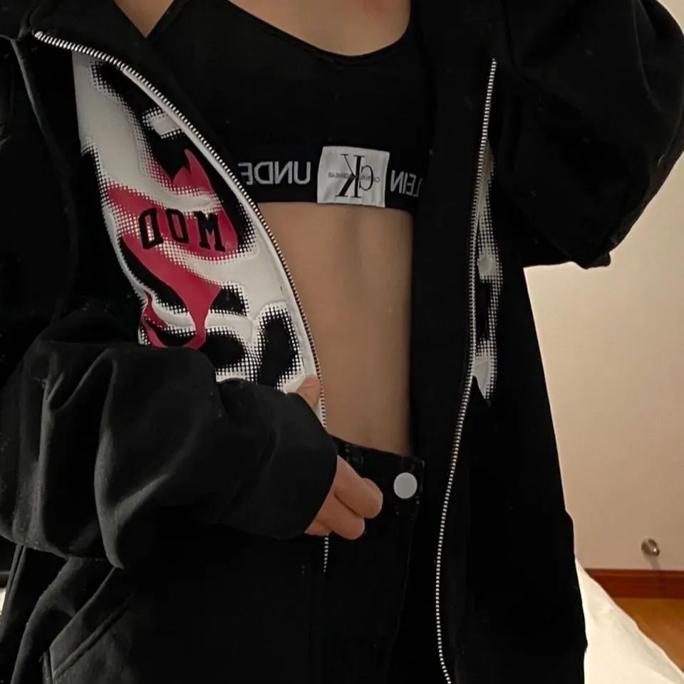 Skeleton Zip Hoodie