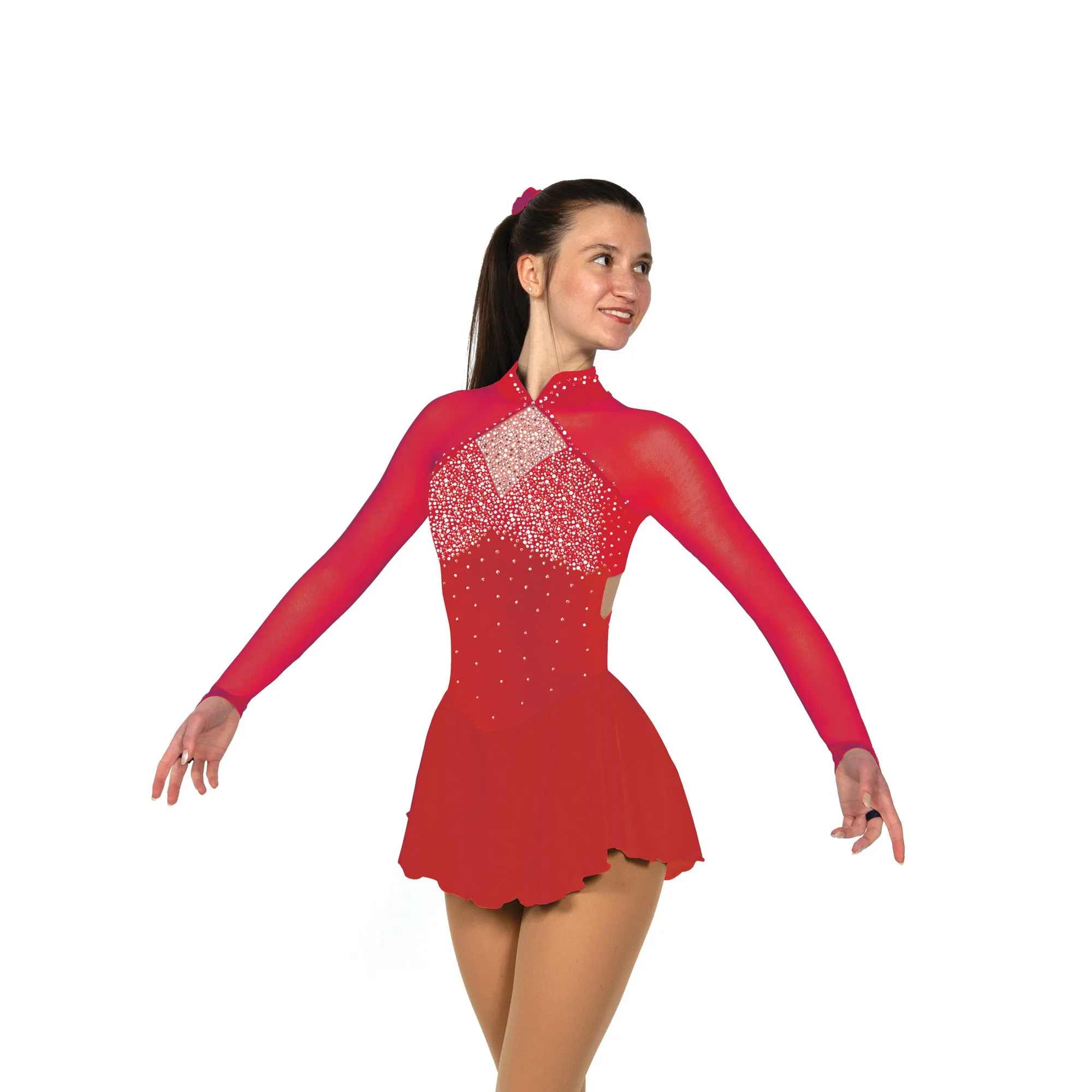 Solitaire F22002S Strappy Back Heavily Crystalled Youth