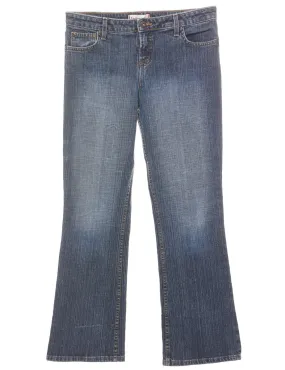 Stone Wash Bootcut Jeans - W32 L31
