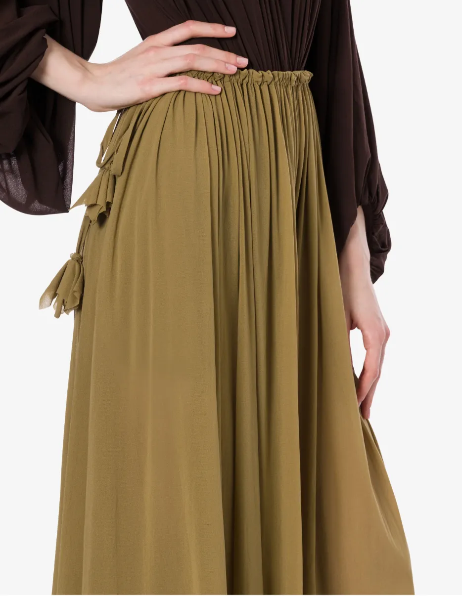 Stretch Tulle Trouser
