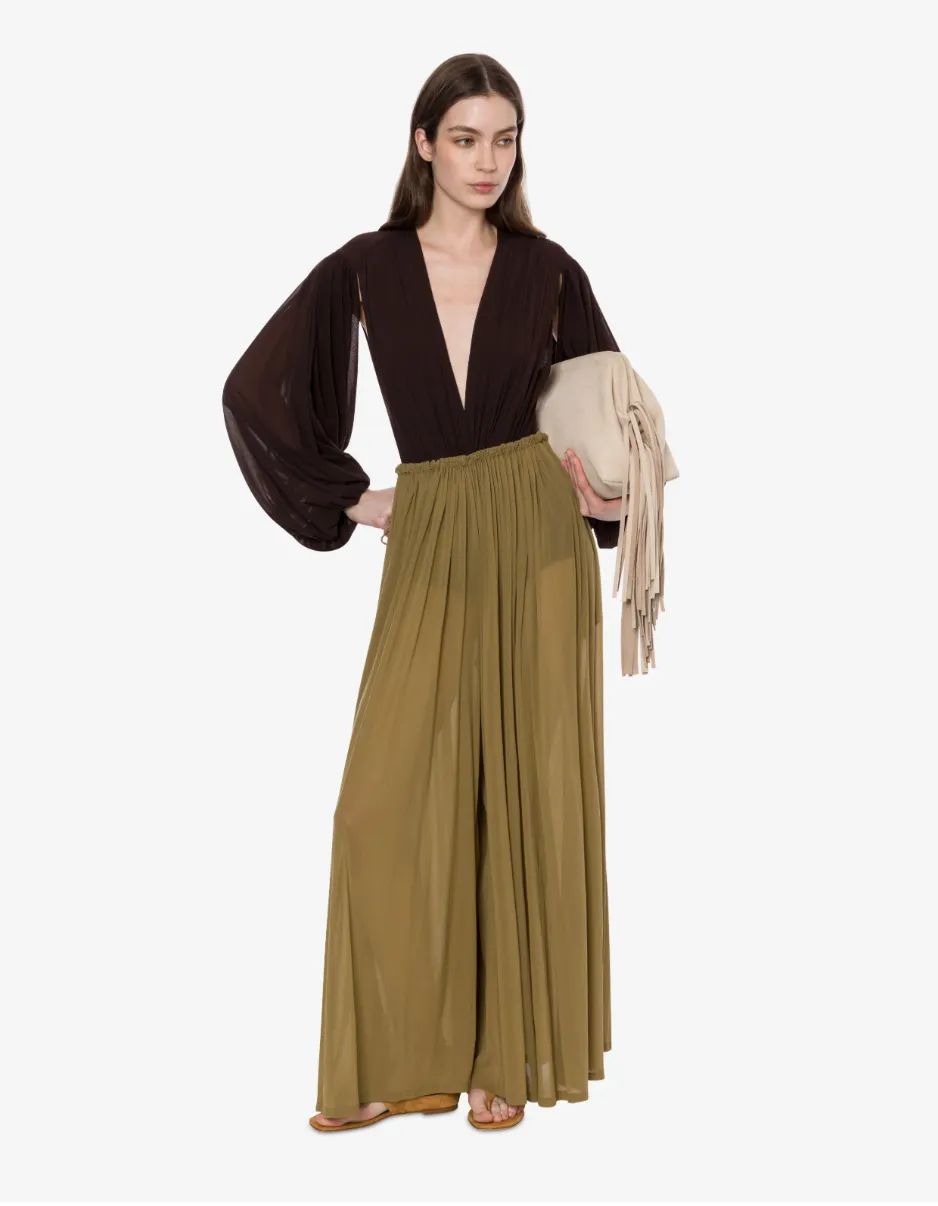 Stretch Tulle Trouser
