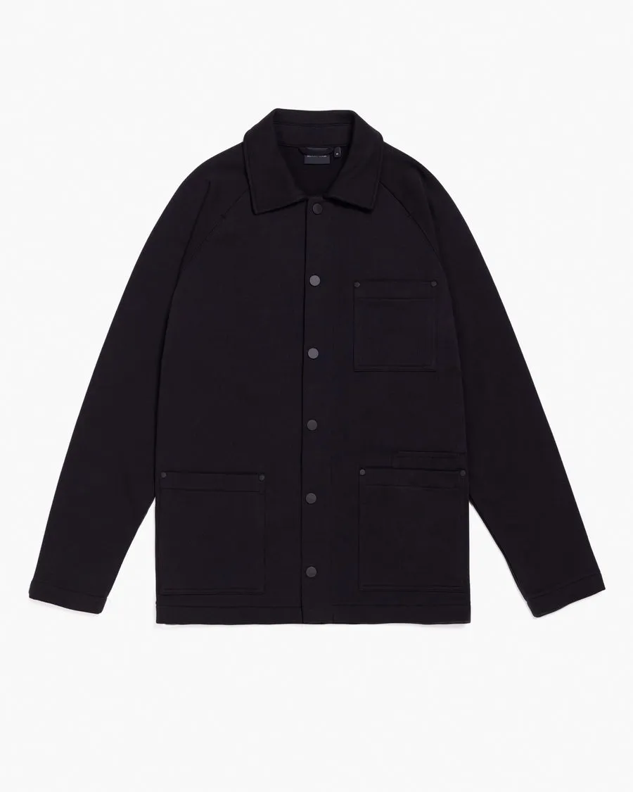Structured Terry Chore Coat (Stretch Limo)