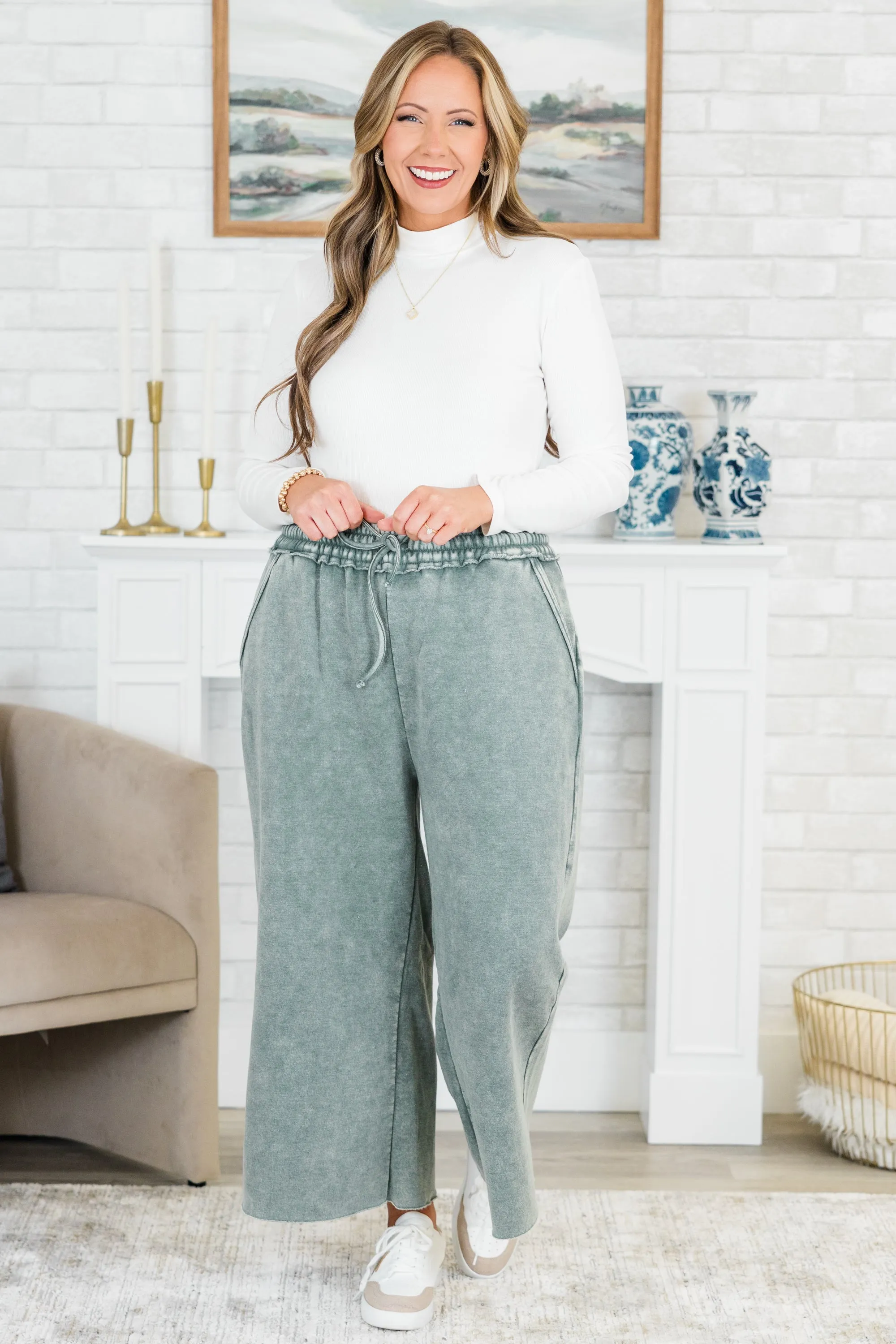 Sunday Scaries Sweatpants, Ash Jade