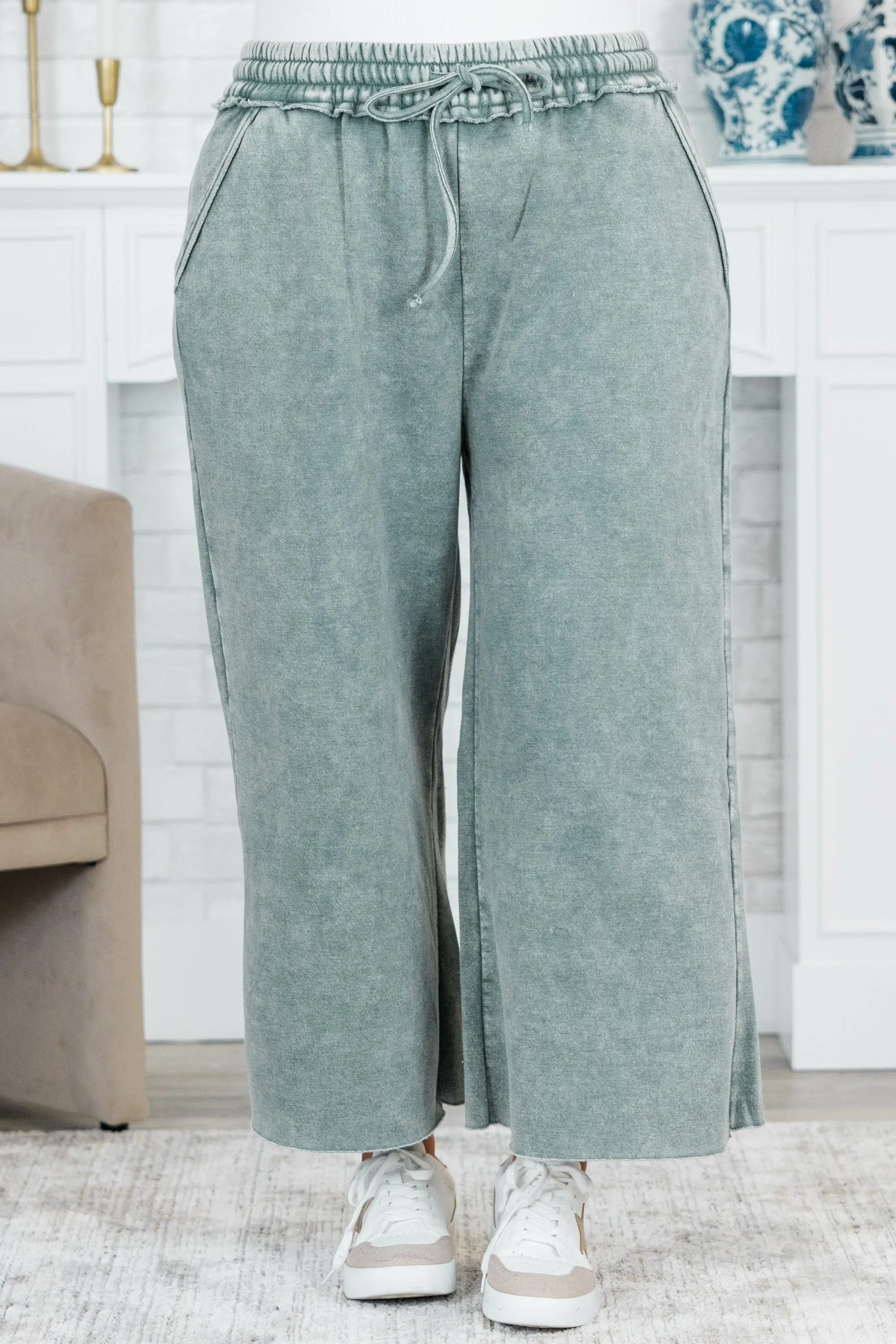 Sunday Scaries Sweatpants, Ash Jade
