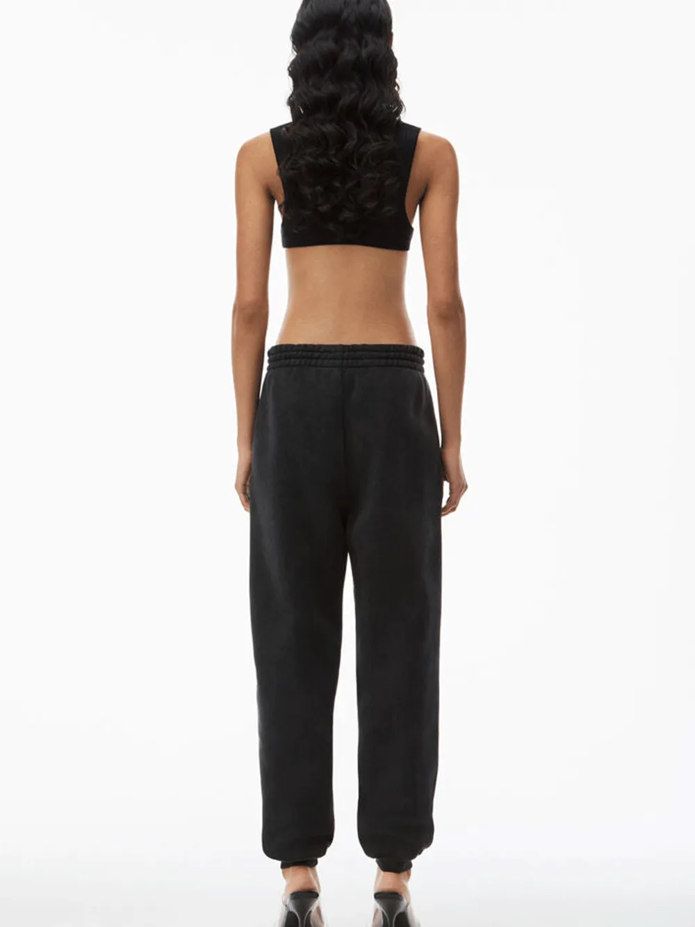 Sweatpant In Acid Wash Dense Fleece
