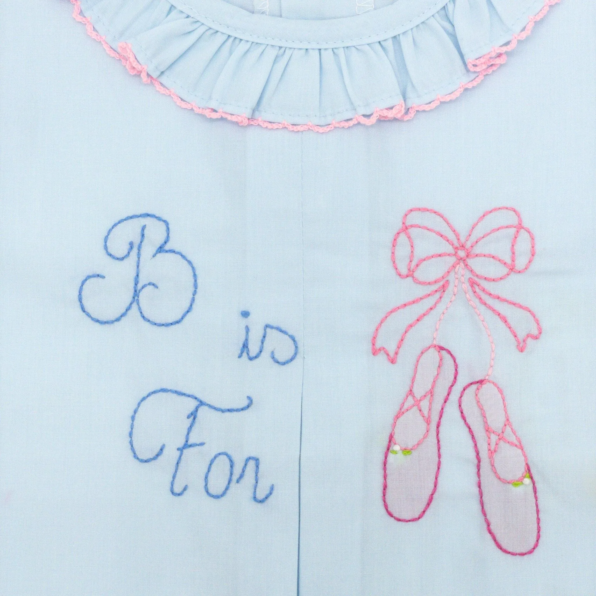 Sydney Dress with B is for Ballet Embroidery