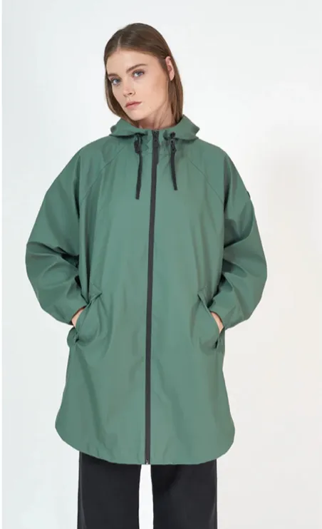 Tantä Green Sky Raincoat