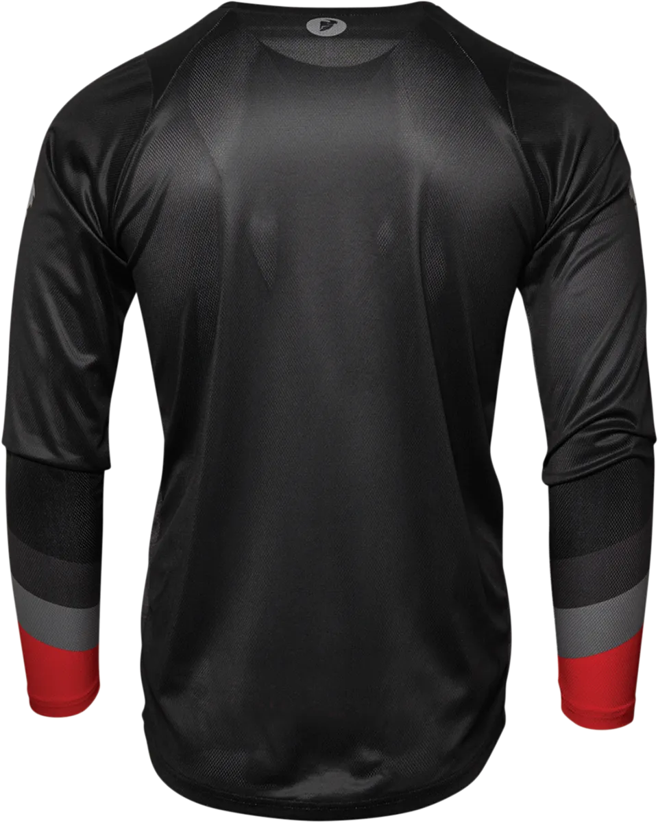 THOR Assist Jersey - Long-Sleeve - Black/Gray - Large 5120-0053