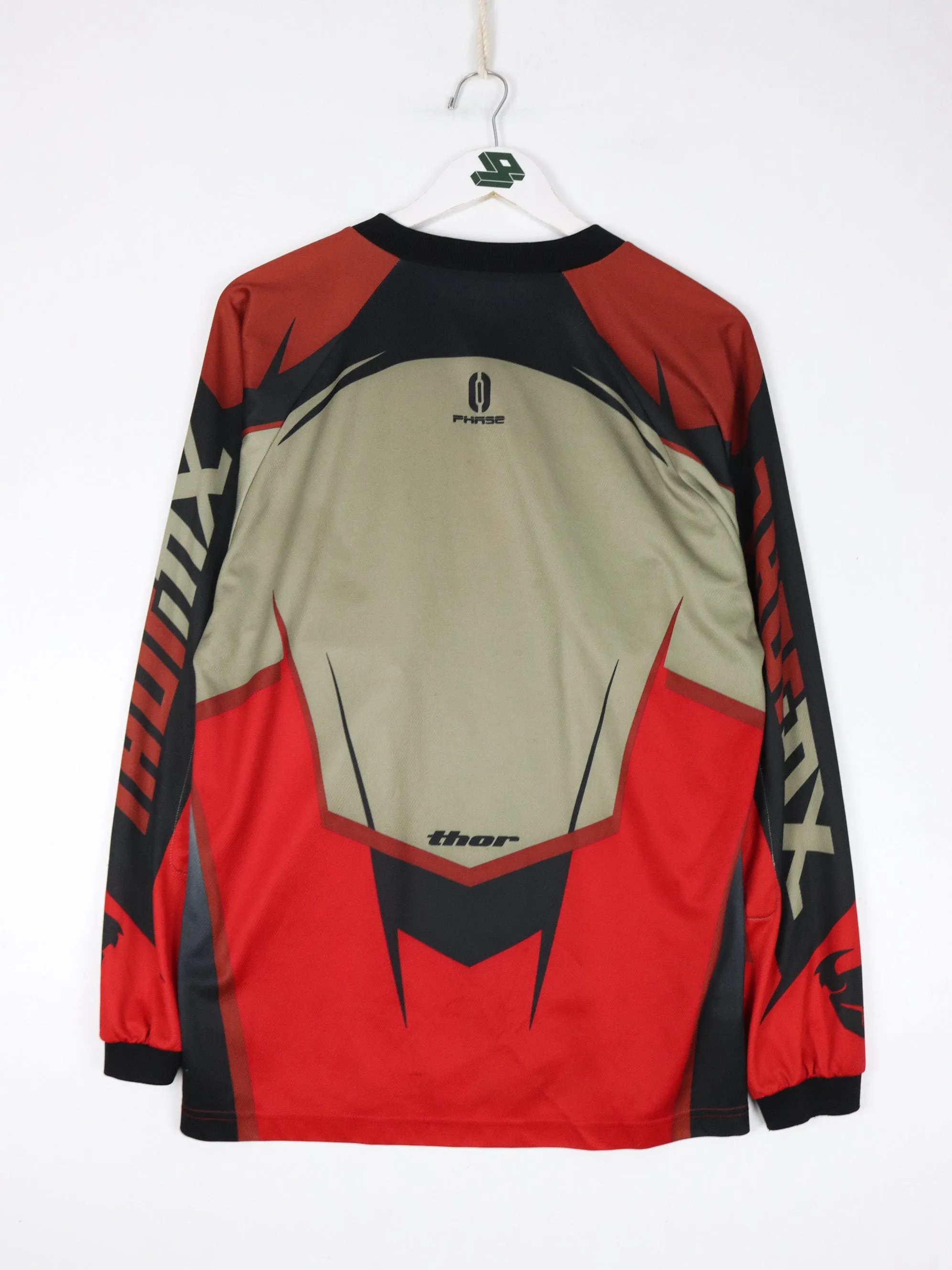 Thor Motocross Jersey Mens Medium Red Athletic Racing