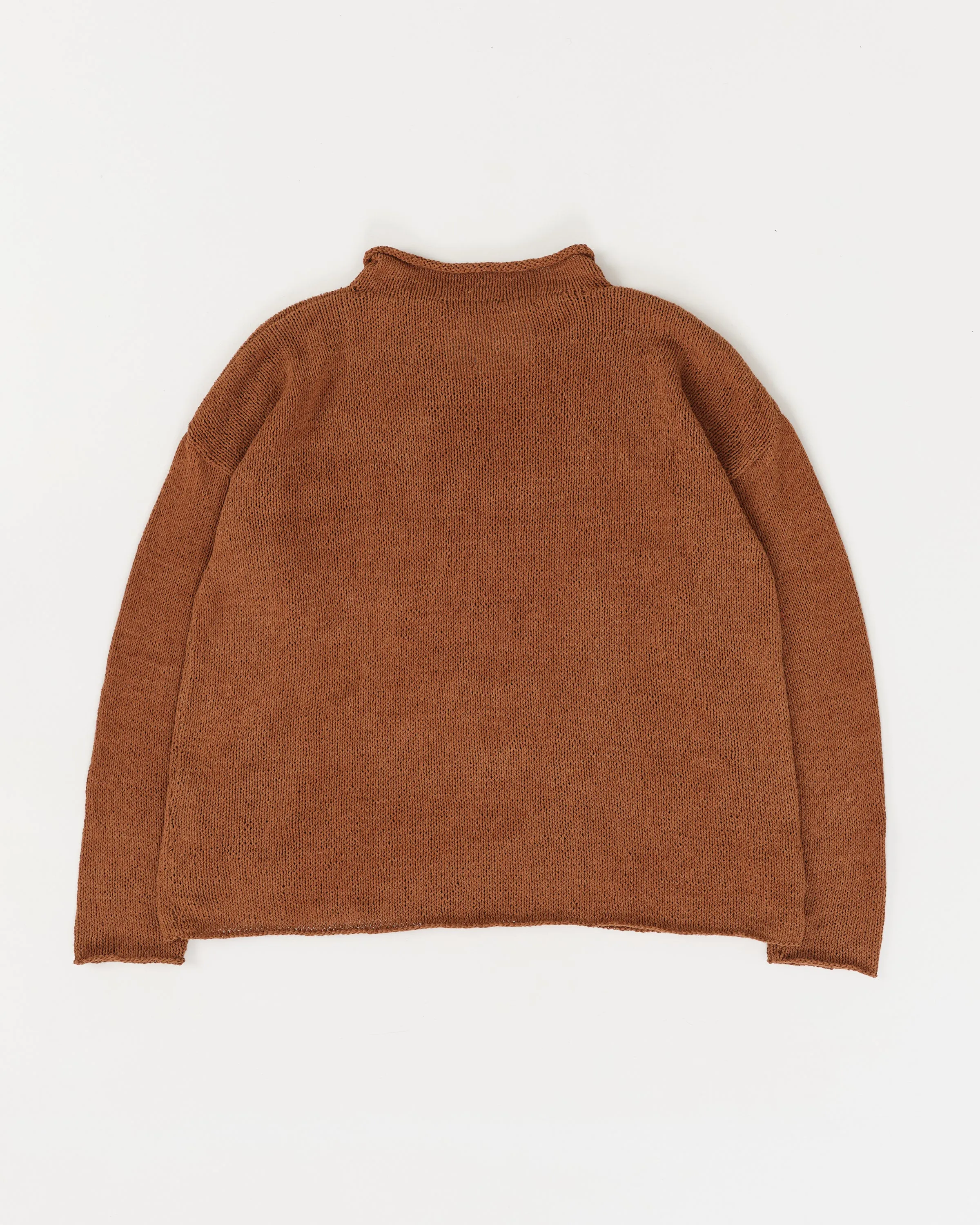 Twinsun Knit Rollneck - Brown Story