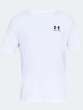 Under Armour Sportstyle Left Chest Logo Men Lifestyle T-Shirt White/Black