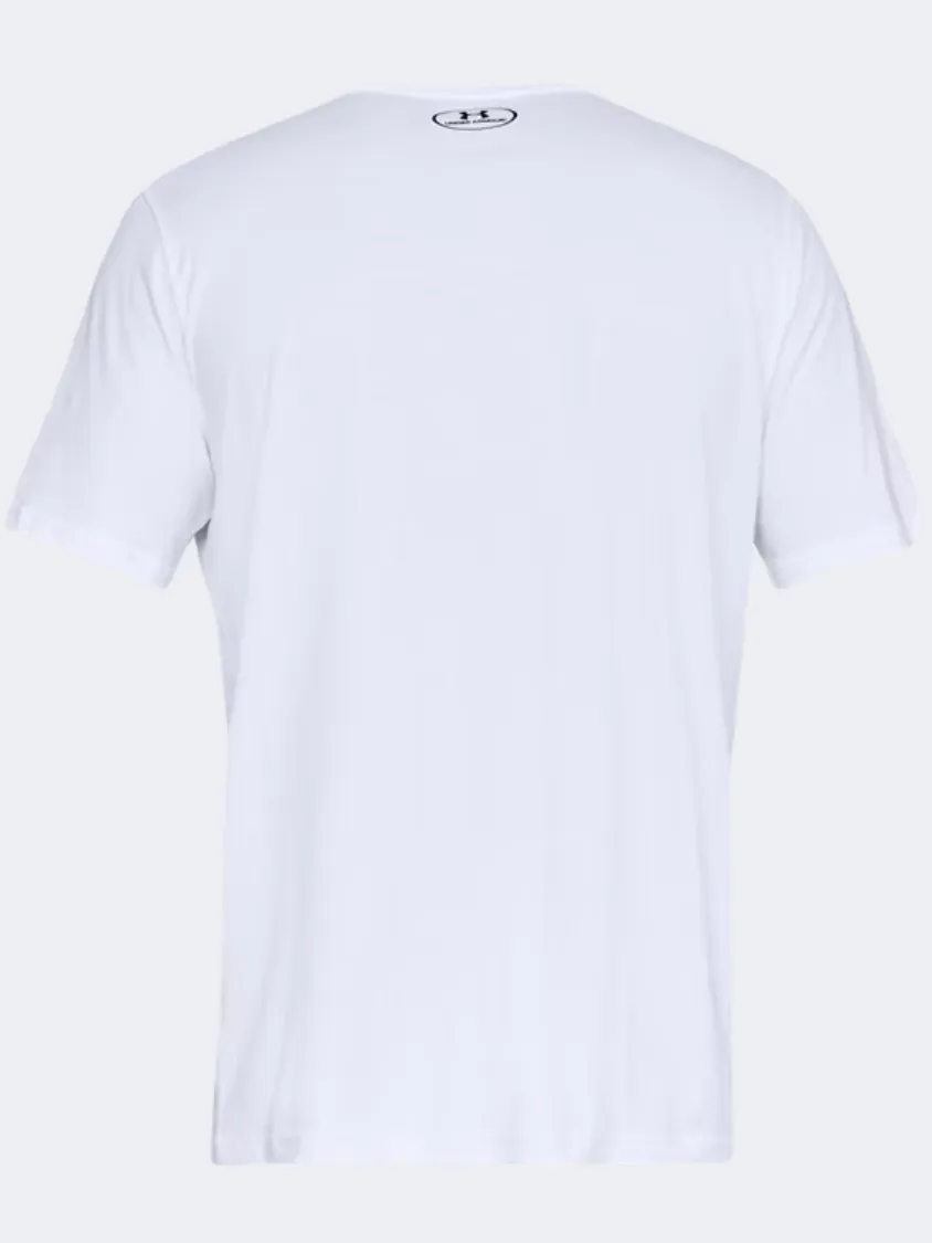 Under Armour Sportstyle Left Chest Logo Men Lifestyle T-Shirt White/Black