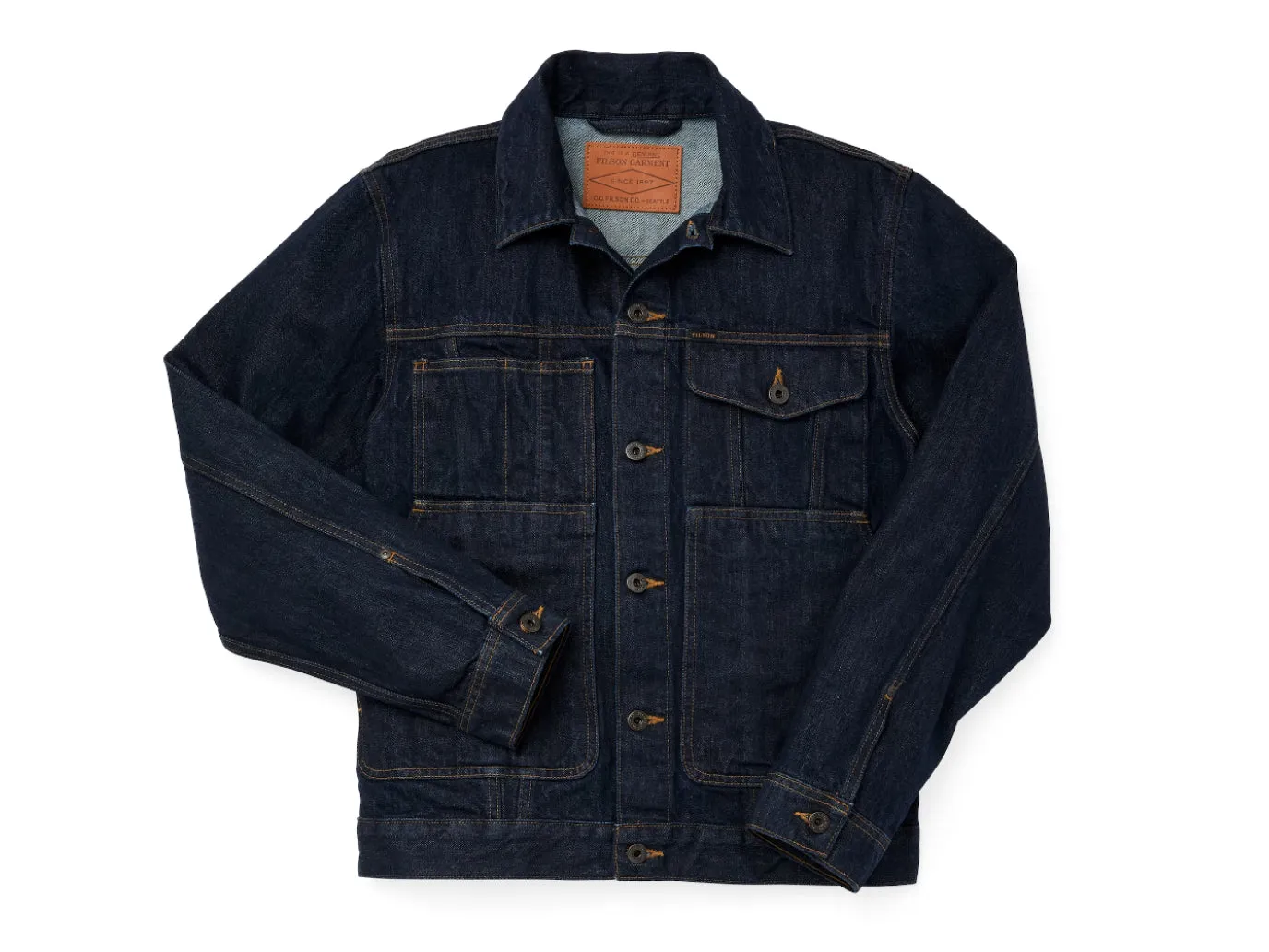 Unlined Denim Short Cruiser Rinse Indigo