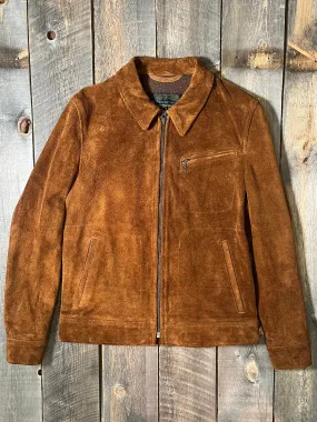 Unlined Rough Out Cowhide Jacket