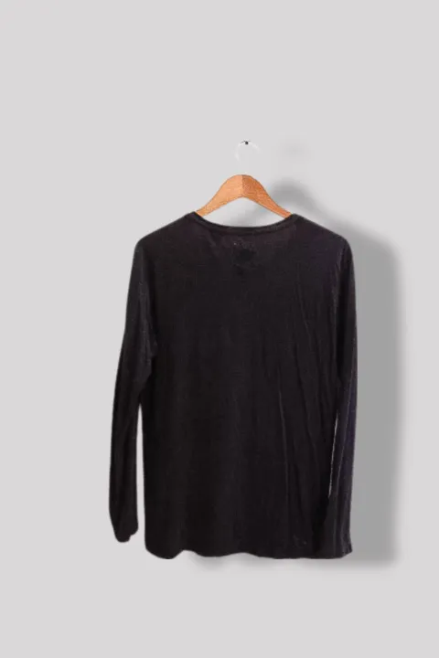 Vintage G-star Raw mens navy long sleeve medium tees whit front pocket