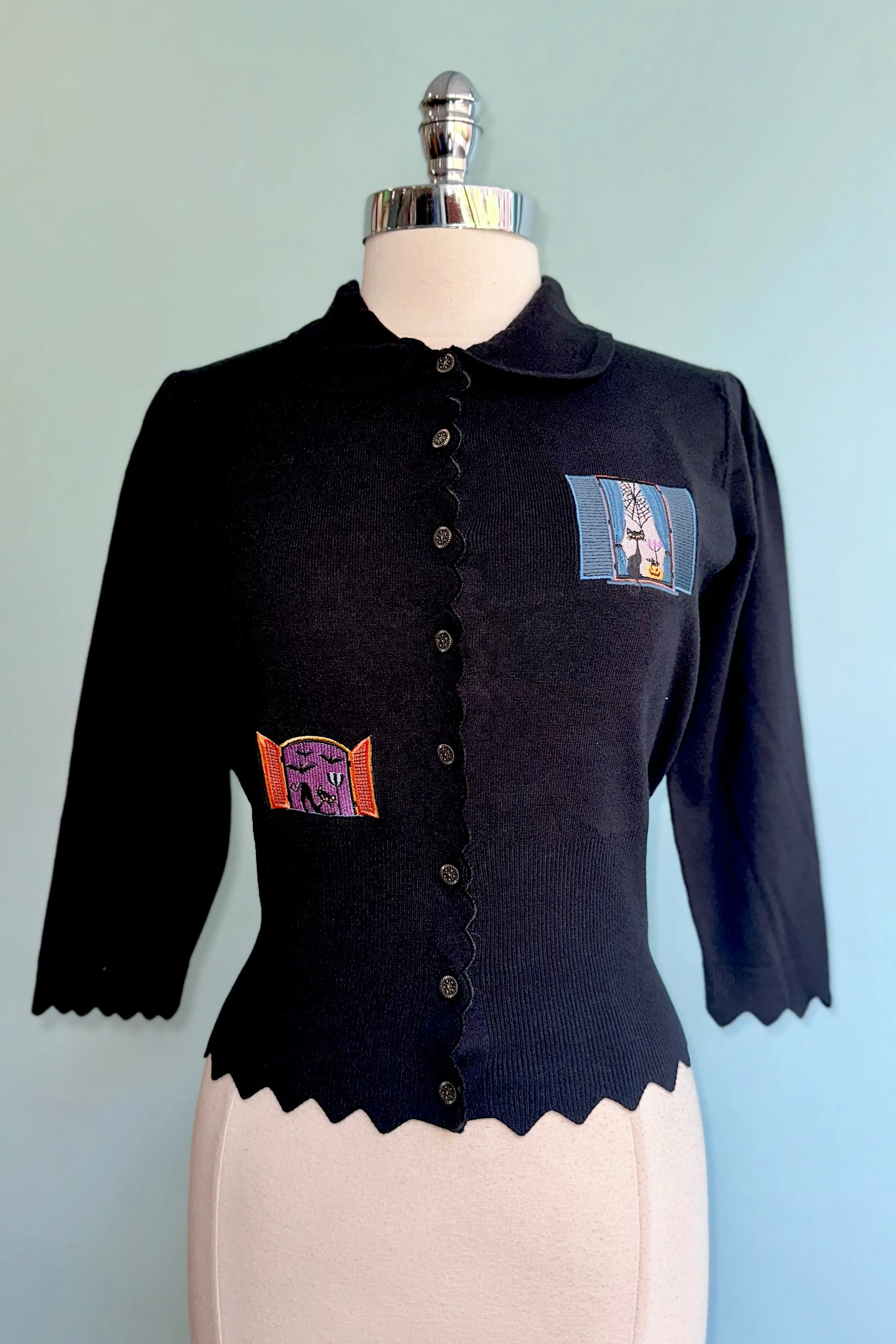 Window Cat Cardigan by Banned