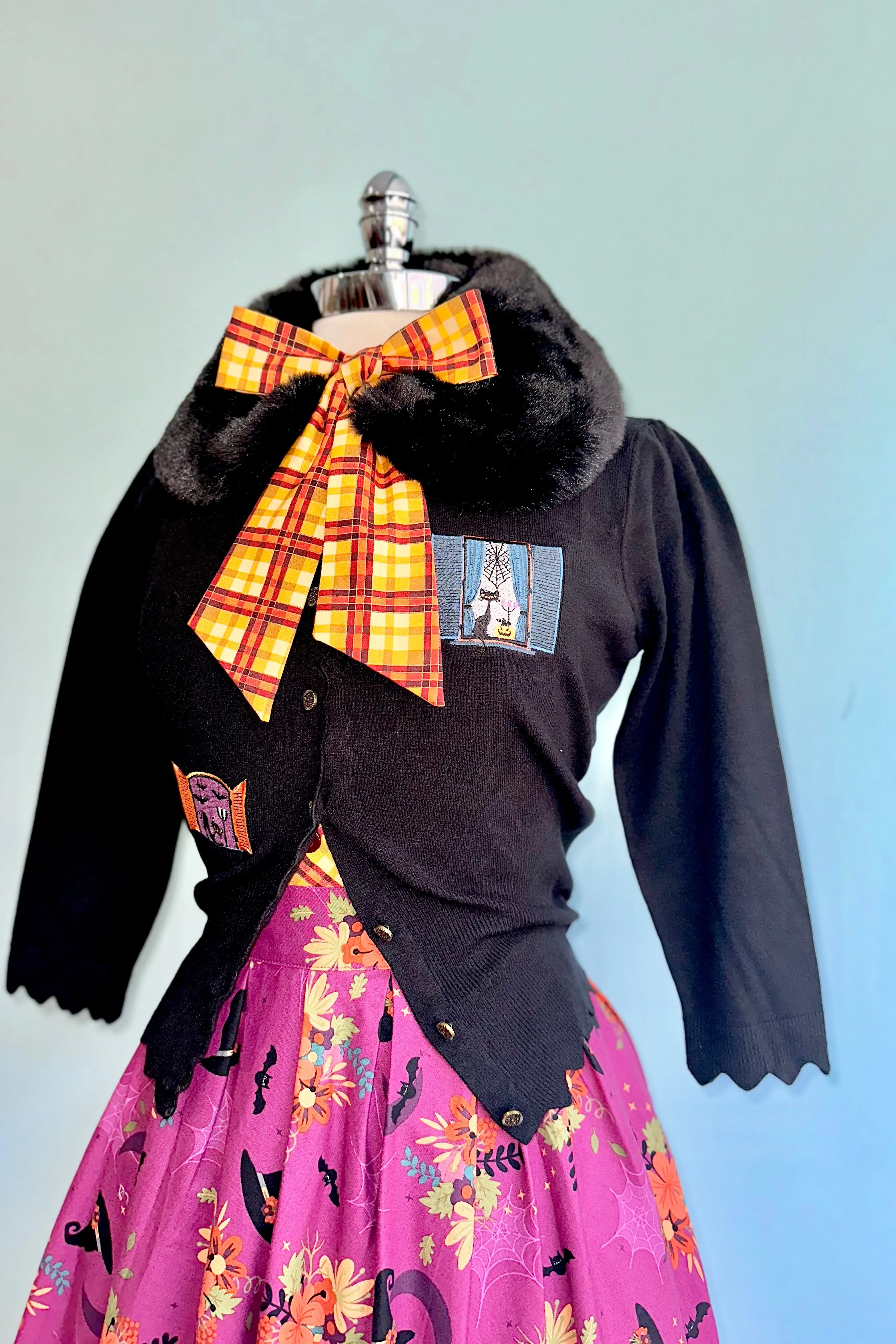 Window Cat Cardigan by Banned