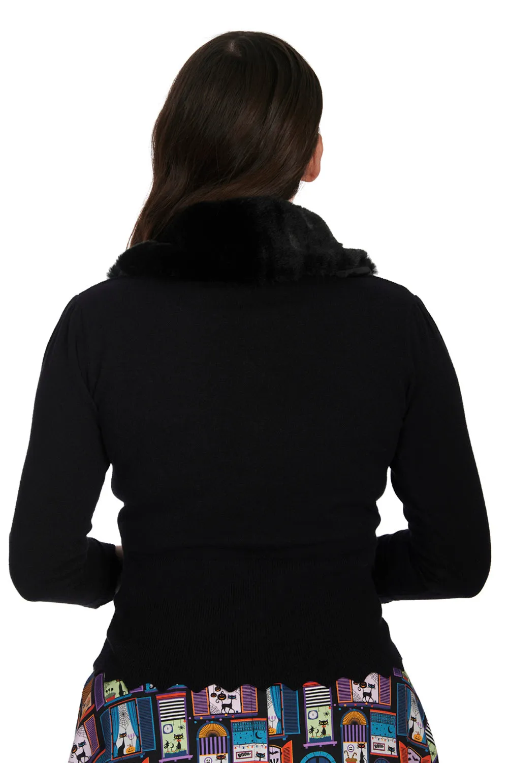 Window Cat Cardigan by Banned
