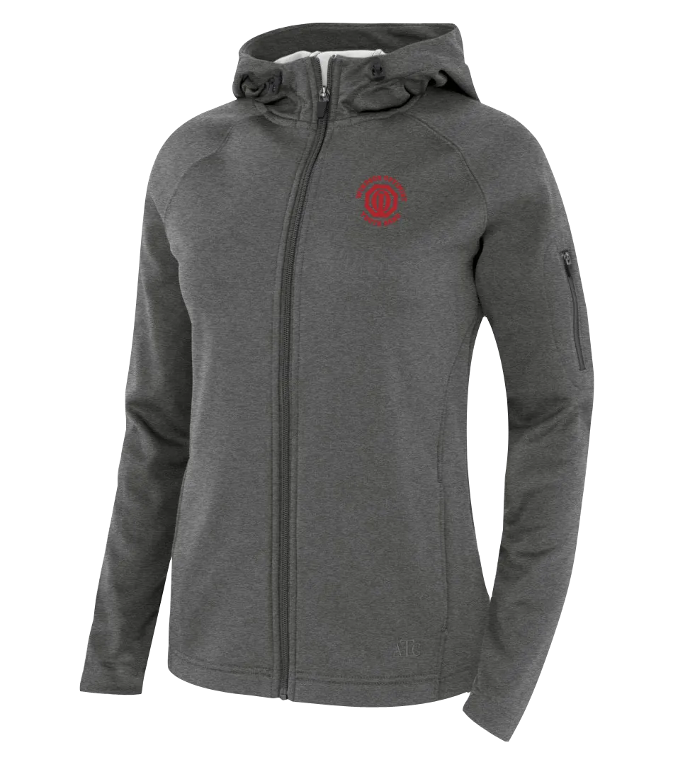 Windsor Optimist Band Ladies Hooded Yoga jacket with Embroidered Logo