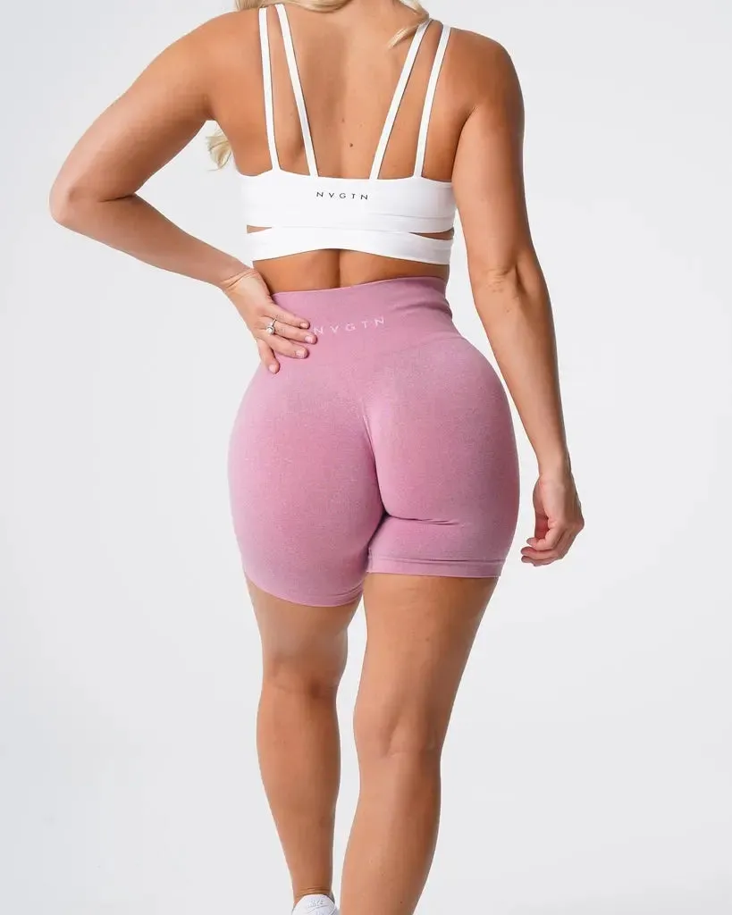 Woman Fitness Elastic Shorts