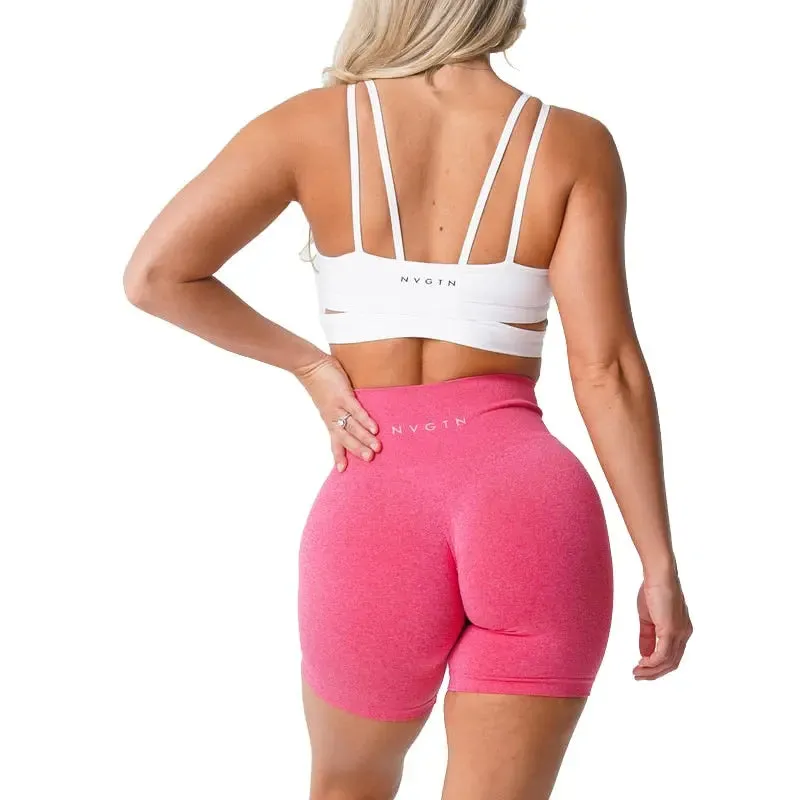 Woman Fitness Elastic Shorts