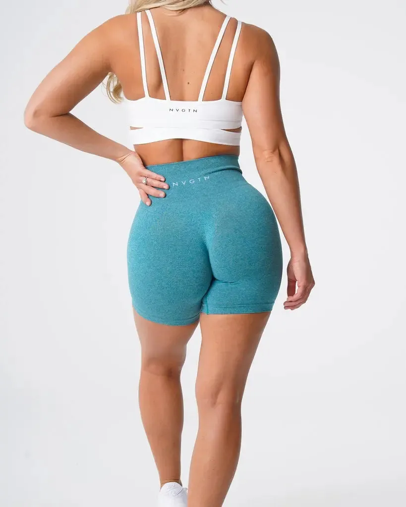 Woman Fitness Elastic Shorts